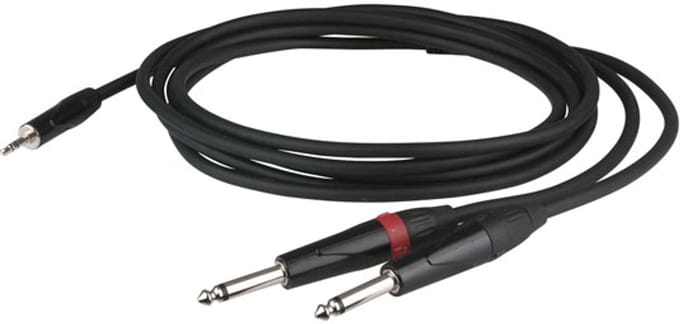 DAP FLX313 - Stereo mini-jack - 2x mono jack, 3 mtr.
