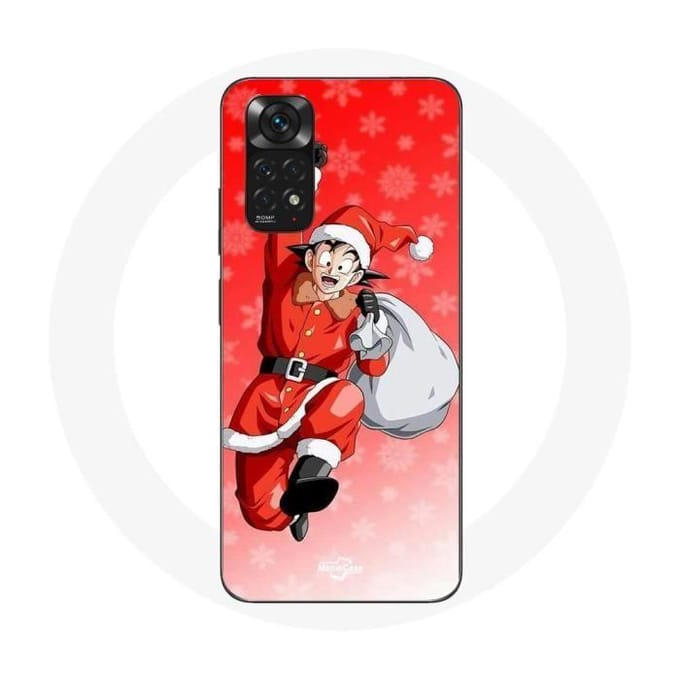 Coque pour Xiaomi Redmi Note 11 4G Anime Son goku dragon ball Le jour de Noël 2023