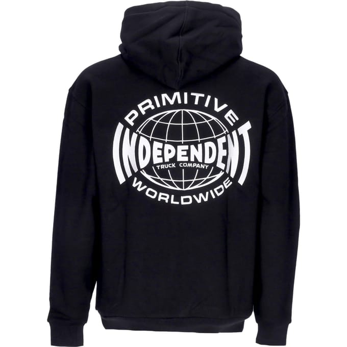 Global Hood X Independent zwarte herenhoodie