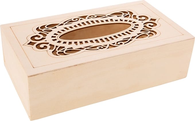 Cosy & Trendy Opbergbox Kleenex Design 26x14.5x7.5cm