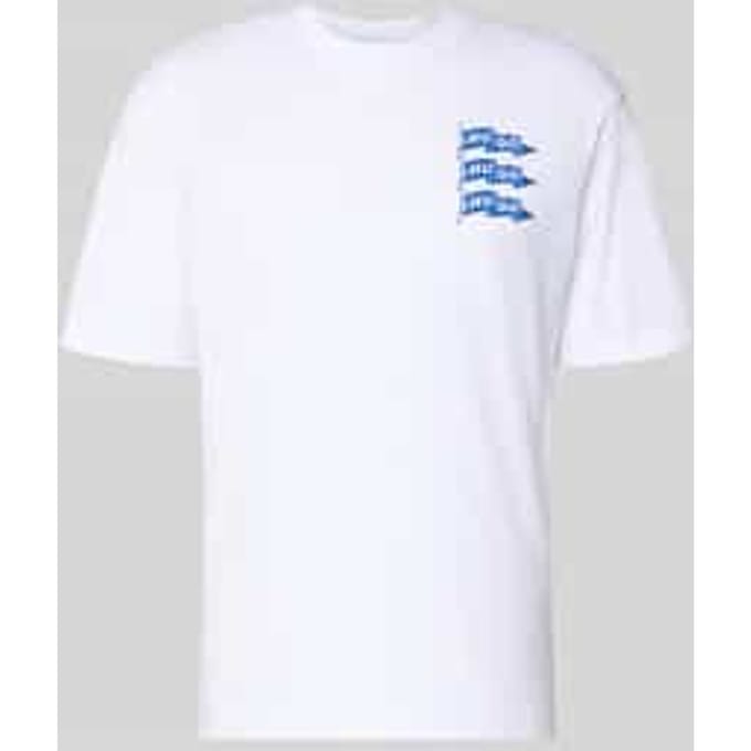 regular fit T-shirt van puur katoen model 'NALIEN'