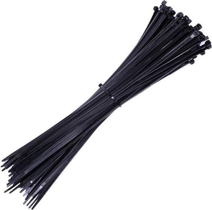 Kortpack 9809500075 Tyraps - Zwart - 7.6 x 540mm (100st)