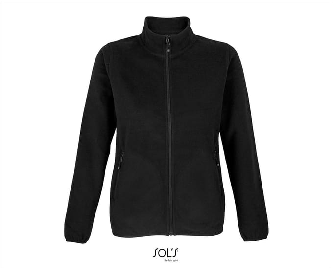 SOL'S Women´s Factor Zipped Fleece Jacket L03824 - Black - S