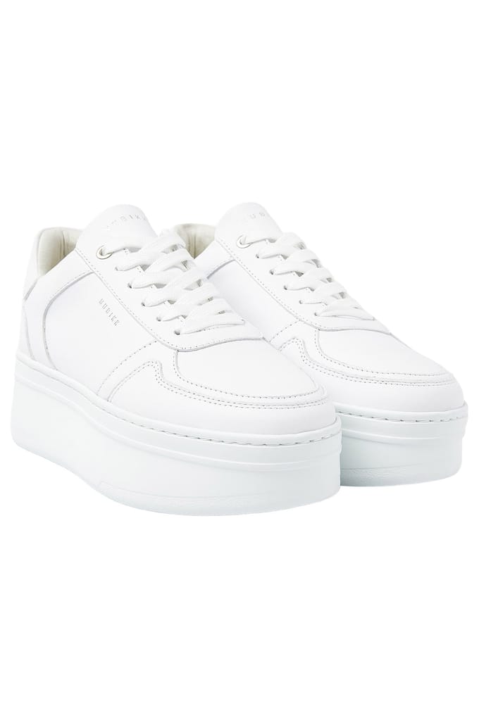 Nubikk Bayou Platform White Leather Taglia: 42 | Sneakers Outlet | Donna | Bianco