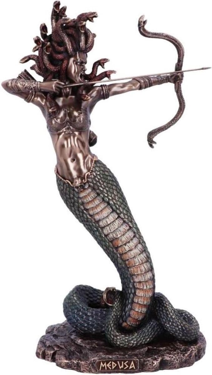 Veronese Design - Medusa's Wrath gebronsd beeld 36cm