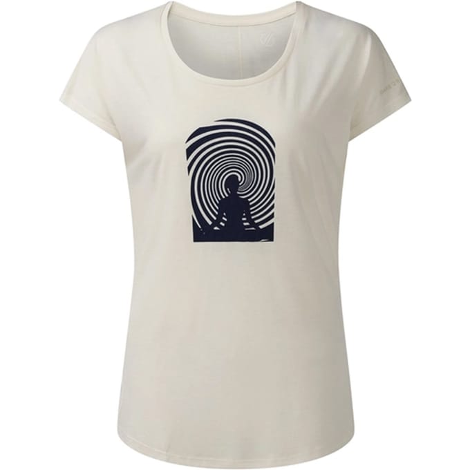 Dare 2B Dames/Dames Serenity Psychedelisch T-shirt (Amandelmelk)