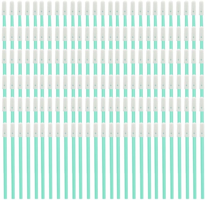 Dailygoods - 200 Stuks Schuimreinigingsstaafjes voor Precisiewerk