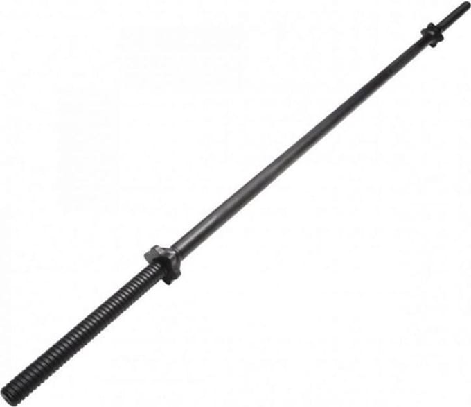 Gorilla Sports Halterstang - 170 cm - 30/31 mm - Schroefsluiting - Zwart