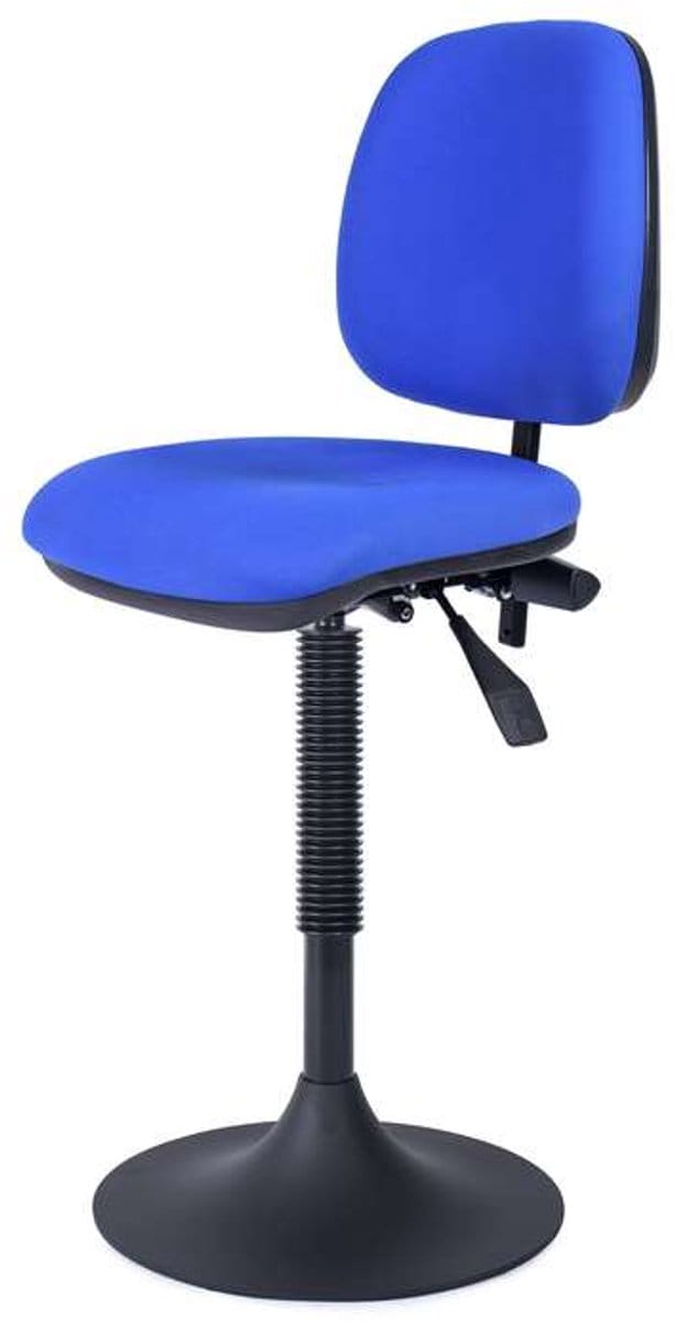 Stoel blauw SKADI 200-D verstelbaar 53 - 73 cm