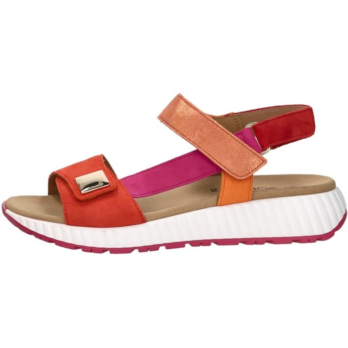 Gabor - Sandalen Plat Oranje 36