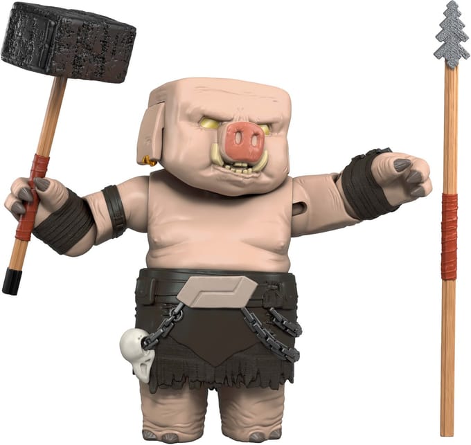 Minecraft Piglin Warrior Figure
