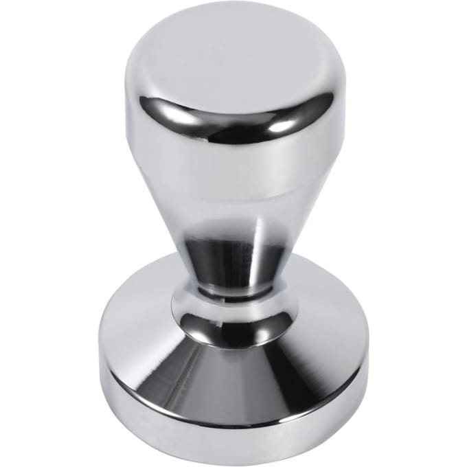 Presse à café expresso en acier inoxydable avec base plate de 51 mm de diamètre white