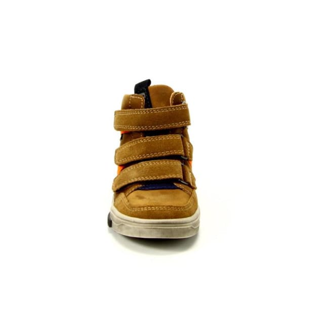 Milan Mieters Hoge Sneakers Jongens Bruin