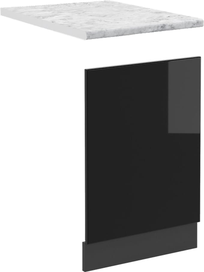Vicco R-Line Frontpaneel – 45 cm, WB Marmer Zwart hoogglans