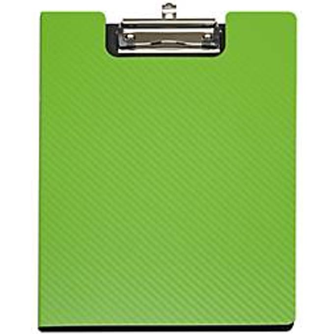MAUL klemmap flexx, A4, met klembeugel, lichtgroen