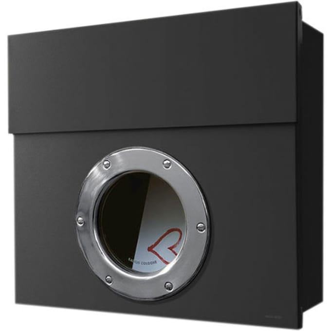 Radius - Letterman brievenbus 1 - zwart