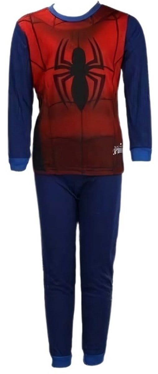 Spiderman pyjama - Maat 110 - Blauw - Spider-Man - Jongenspyjama