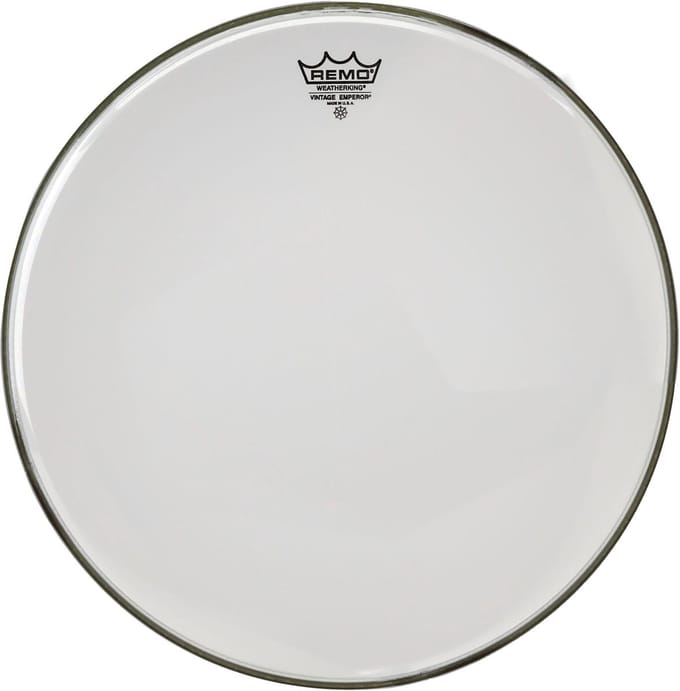 Remo Vintage Emperor 16", clear, Tom Batter/Reso - Tom vel