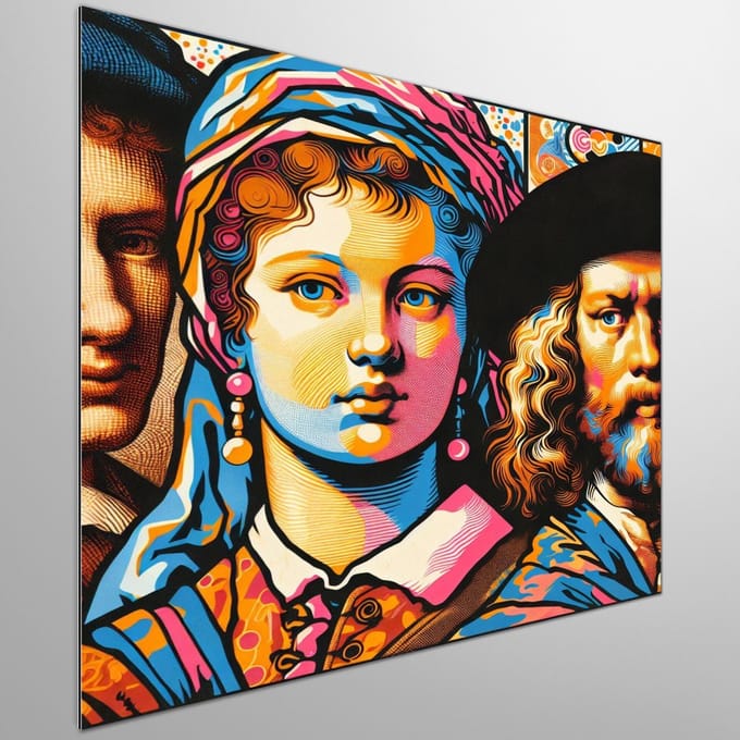 Kunstprint | Wanddecoratie | Dibond | 50 × 50 cm