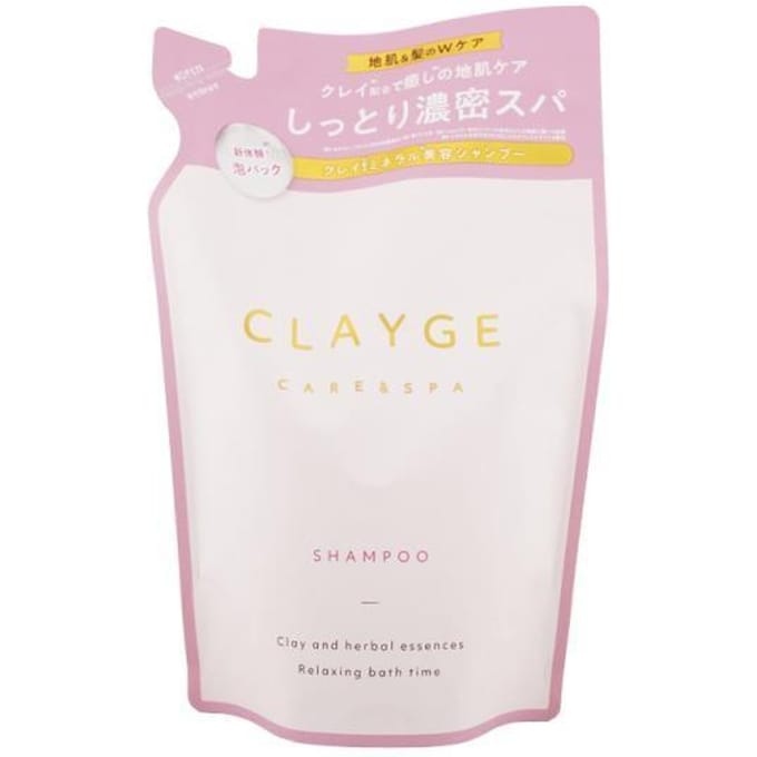 CLAYGE - Care & Spa Clay SR Moist Shampoo 400ml Refill