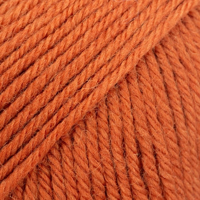 DROPS Karisma Uni Colour - 11 oranje - Wol Garen
