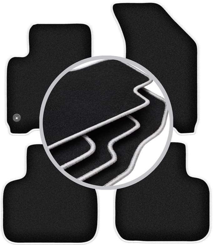 CARLUX-SILVER automatten voor: Dodge Journey JC49 crossover (2007-2016)