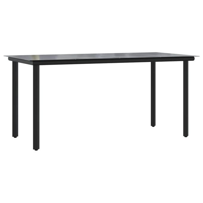 vidaXL - 7-delige - Tuinset - met - kussens - poly - rattan - grijs