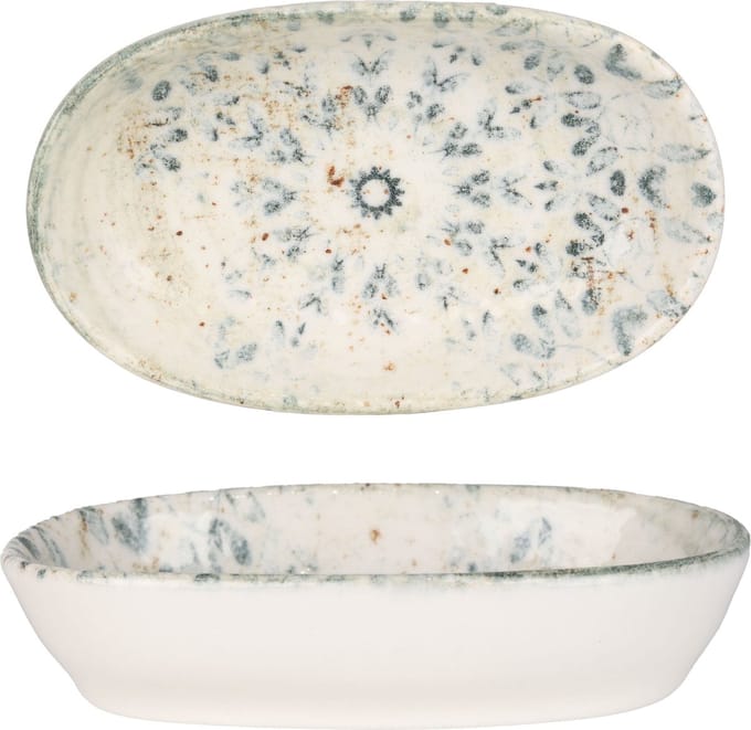 Rinart Serveerschaal - Fade - Porselein - 10 cm - set van 2