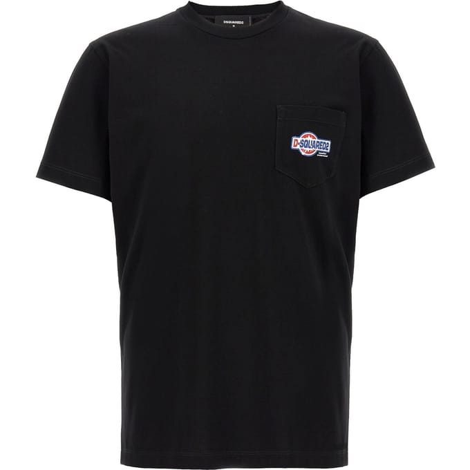 Dsquared² Zwarte Katoenen T-Shirt