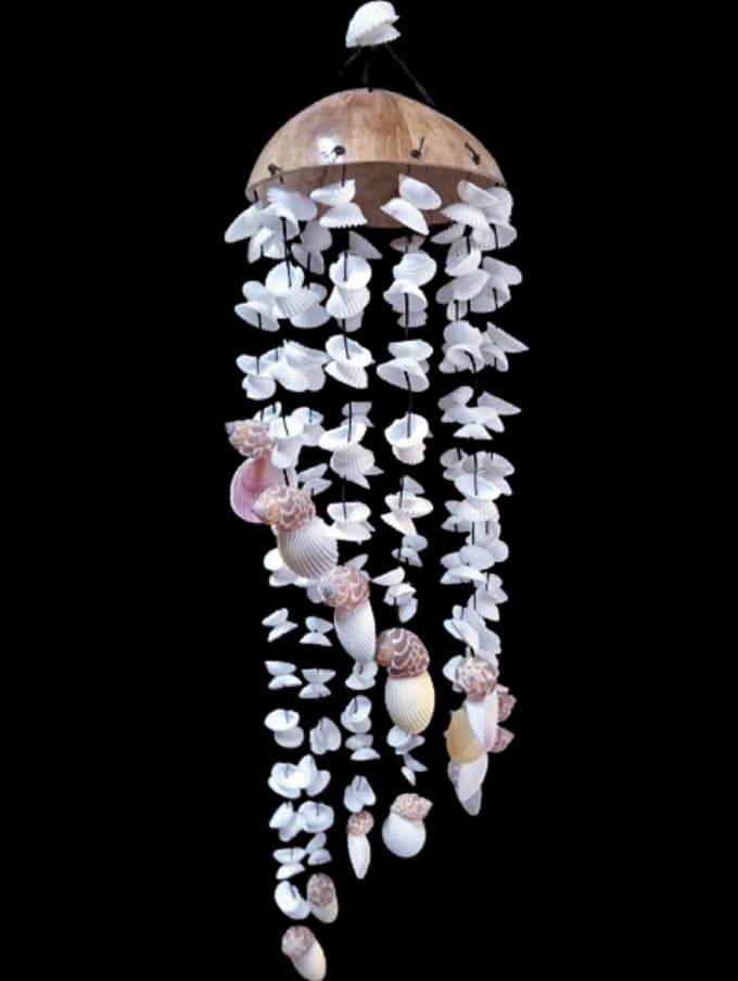 Windgong windchime mobiel mobieltje windorgel woonslinger schelp