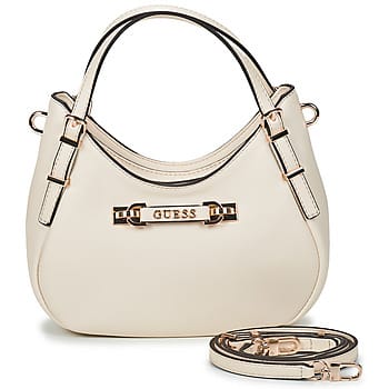GUESS Handtas Schoudertas Lefia Small Satchel Bag Cream White Crème