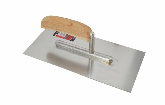 AWTools Serie - Gladde Metselspaan - 270 mm - Houten Handvat - Aluminium Constructie