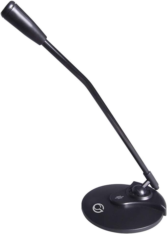 Desktop PC Microfoon - Online Communicatie - Videoconferentie - Ruisonderdrukkend - 50 x 50 x 150 mm - Zwart
