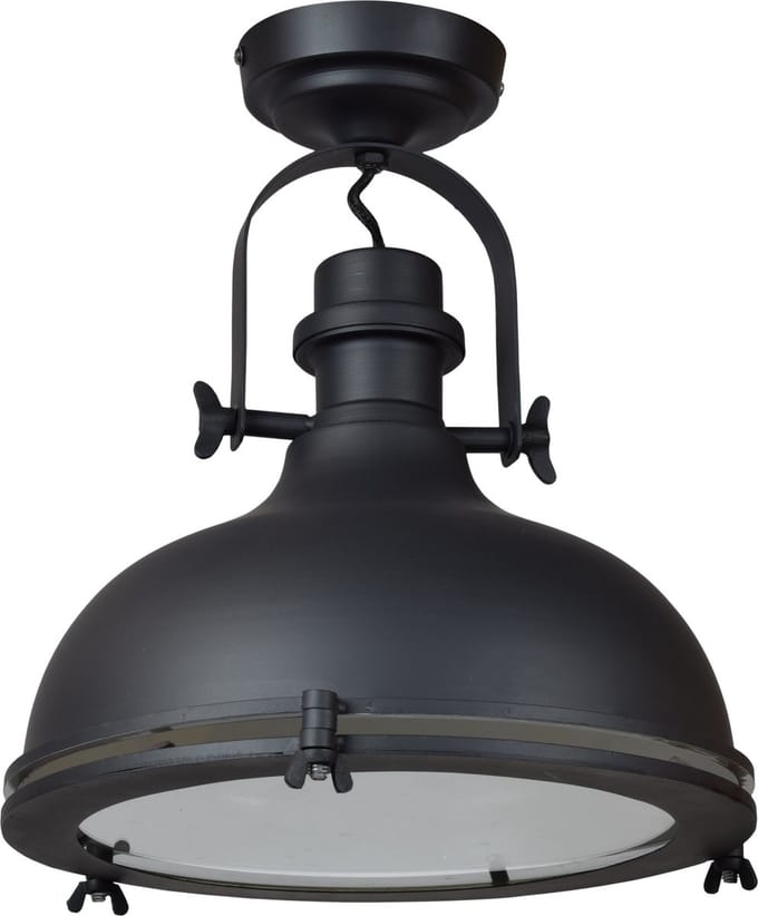 Urban Interiors Harvey Plafondlamp Zwart - Stelbaar - Ø32