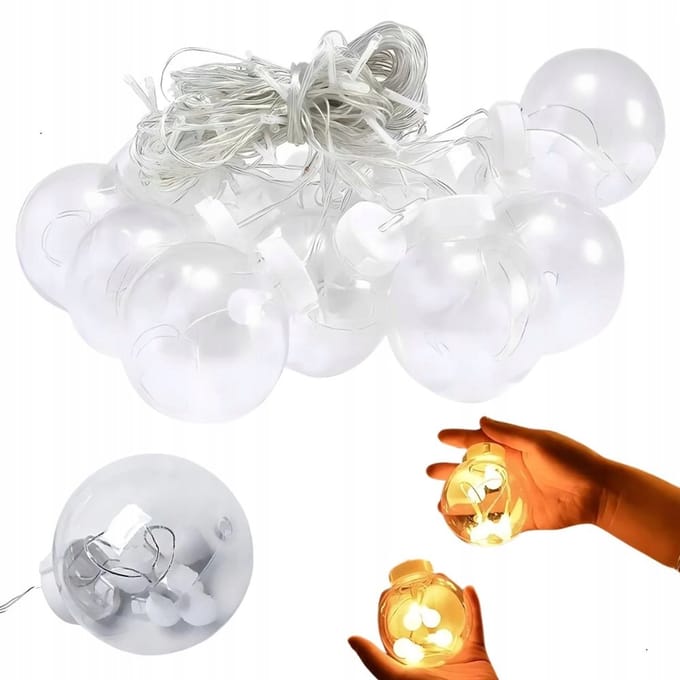 Hangzhou A Link Star Technology - Lampjesbal Girlande - 138 LED - Warm Wit - Waterdicht IP44
