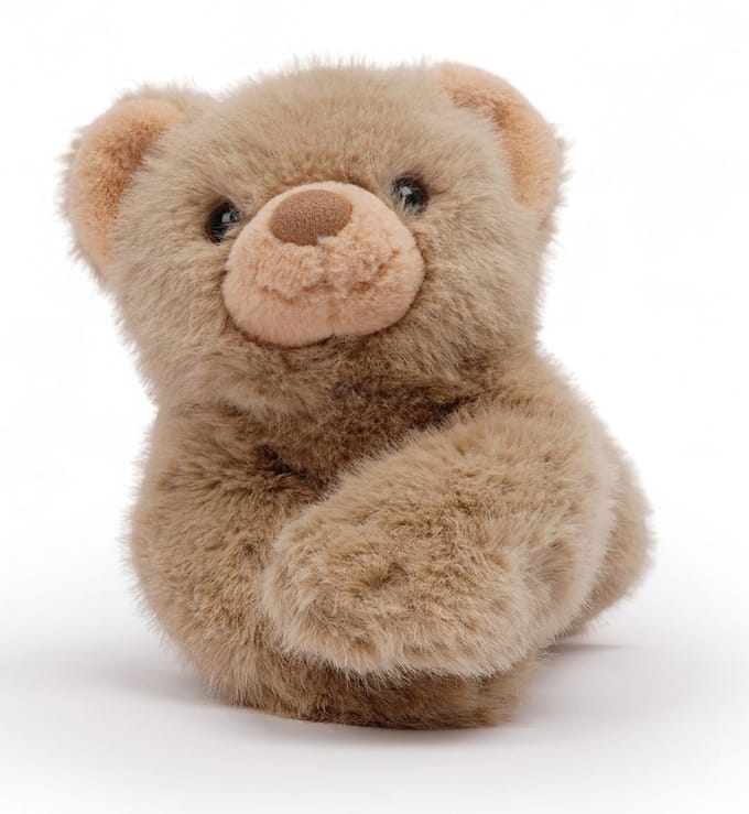 ONE LOVE Knuffel - Beer Little B - 33Cm - Bruin - 0 Jaar
