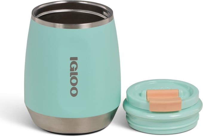 IGLOO - Flip ‘n’ Sip - Wijnbeker - groen - 0,295L - Thermosfles