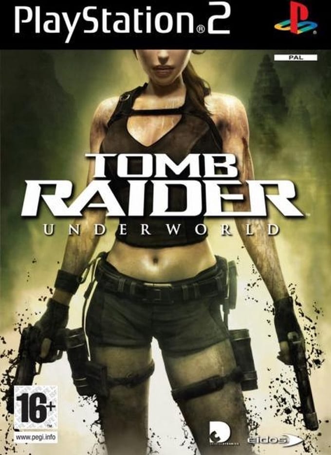 Tomb Raider Underworld (ps2 used game)