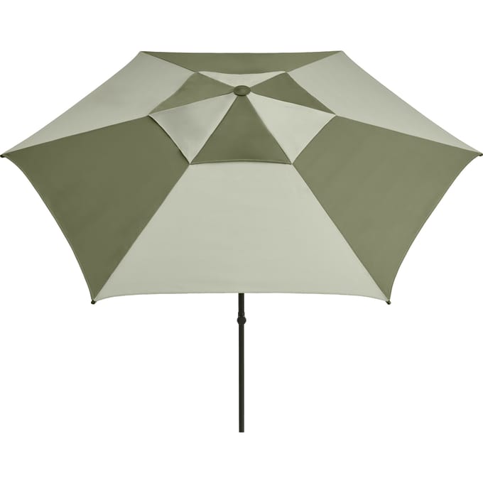 HAY Terrazza parasol - Ø300 x H170-235 cm - HAYTerrazzaGreendarkgreen