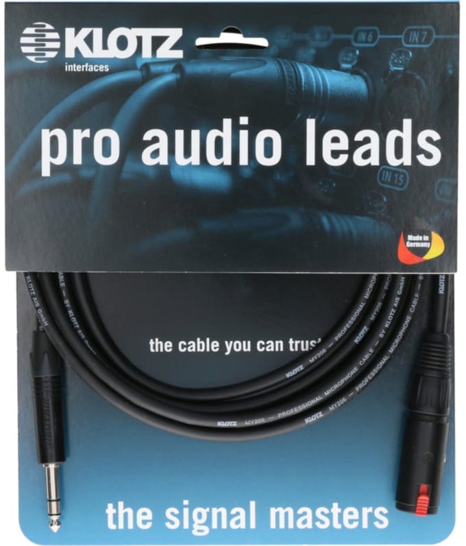 Klotz BEX4-1000 Hoofdtelefoon Verlengkabel 10 m - Audio kabel