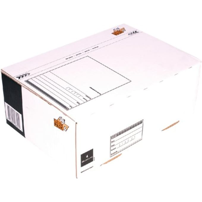 Postpakketbox 4 cleverpack 305 x 215 x 110 mm - 5 stuks