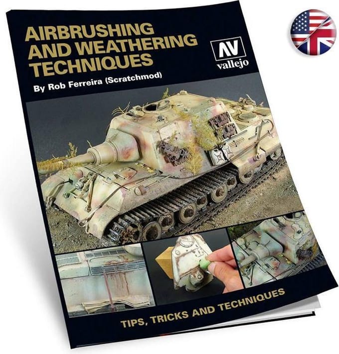 Vallejo - val75002 - Book Airbrush and Weathering Techniques - English