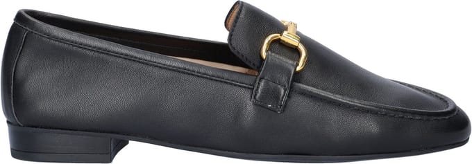 Unisa Belgi dames loafer - Zwart - Maat 41