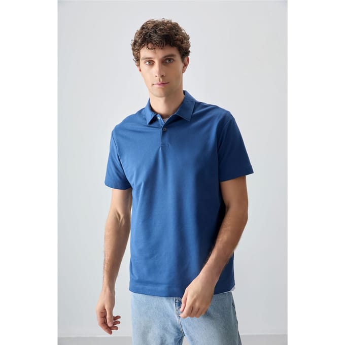 Oversized Polo Kraag T-Shirt
