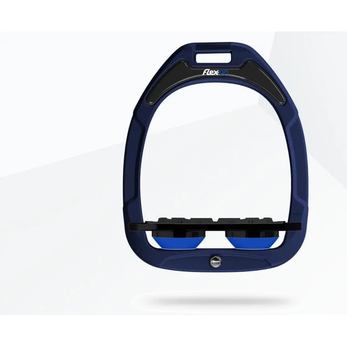 Platte Grip Strijklokken Marine/ZWart/Blauw Flex-On Green Composite