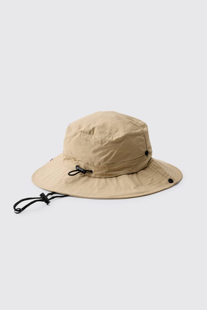 Opvouwbare Bucket Hat | Beige