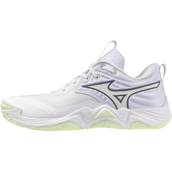 Mizuno Wave Momentum Elite Indoorschoenen dames Wit 43