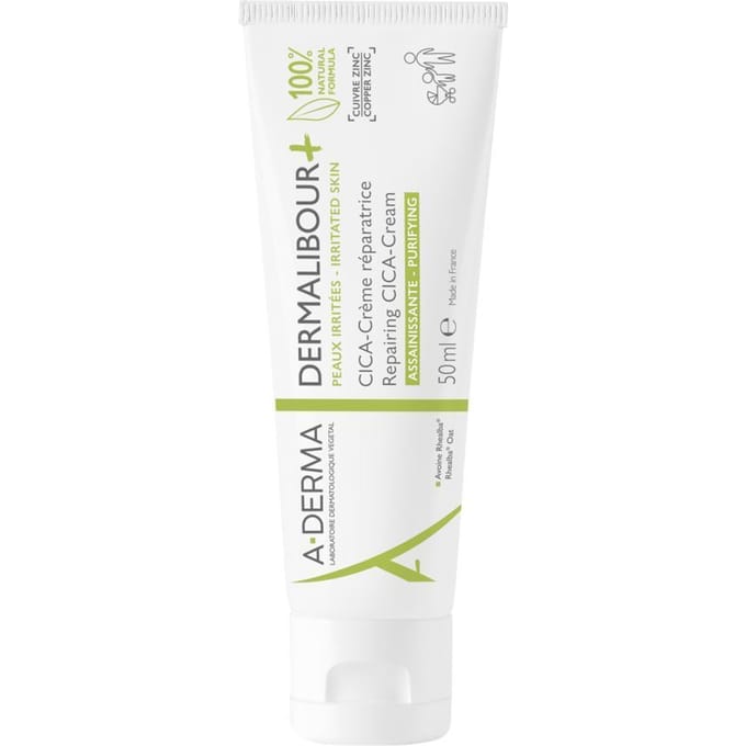 A-Derma Dermalibour+ Cica Zuiverende Herstellende Crème | Geïrriteerde huid 50