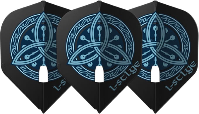L-Style L1 PRO Viktor Tingstrom Black - Dart Flights