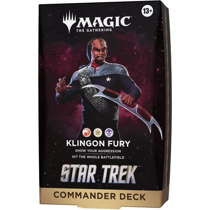 Magic: The Gathering | Star Trek Commander Deck - Klingon Fury